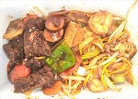 Noodles 2 in 1___Stir Fried Soba Noodles with a Choice of Topping in one box